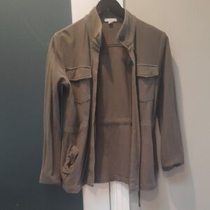 James Perse Khaki Utility Jacket